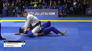 Mica Galvão vs Tarik Hopstock  2024 European JiuJitsu IBJJF Championship [upl. by Lletnahs]