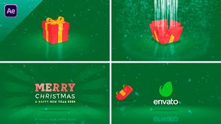 Gift Box  After Effects Template Tutorial [upl. by Belldame]