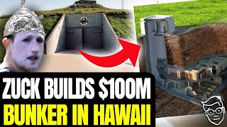 Mark Zuckerberg is Building a MASSIVE 100M Underground Bunker in Hawaii  DOOMSDAY Prepper [upl. by Robbert823]