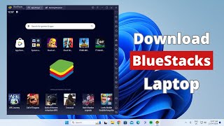 How to Download and Install BlueStacks in Laptop [upl. by Eiramyma929]