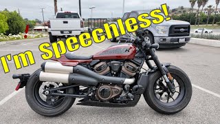 2024 Harley Davidson Sportster S Review [upl. by Norward]