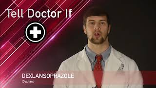 Dexlansoprazole or Dexilant Medication Information dosing side effects patient counseling [upl. by Aicenad]