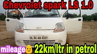 Chevrolet Spark Details Review features  spark mileage  Chevrolet spark used Car  good or Bad [upl. by Asirram440]