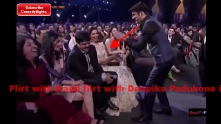 Kapil Sharma Best Comedy and flirt with Deepika Padukone in Awards Show [upl. by Salokin]