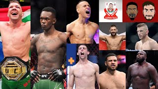 UFC 305 PREVIEW  DU PLESSIS v ADESANYA  KARAFRANCE v ERCEG  GAMROT v HOOKER  wSandersonShow [upl. by Lisa]