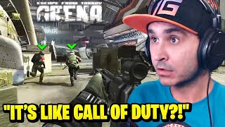 Summit1g Reacts to TARKOV ARENA  Exclusive Gameplay [upl. by Anhej]