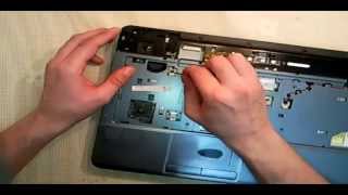 Disassembly Acer Aspire eMachines Notebook Repair 5541G E625 E675 5734ZG [upl. by Emmerich]