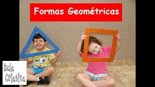 Formas Geometricas  Aula Criativa  Eduação Infantil [upl. by Etnod797]