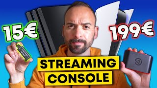 CONSOLE su OBS con 15€ Risolvi Problemi Audio e Video [upl. by Danica]