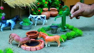 😍Diy how to make cow sheed  amba dog bommalu cartoon duck cattle funny  Oct 4 20241104 PM [upl. by Suivatco]