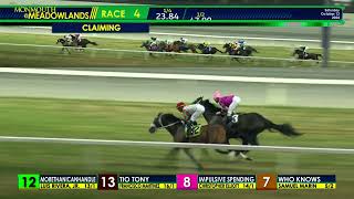 Monmouth Park at The Meadowlands  October 12 2024  Race 4 [upl. by Canter]