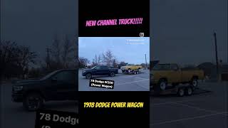 dodge powerwagon THE CHANNEL IS GETTING A NEW TRUCK 4x4 4wd mopar [upl. by Audra]