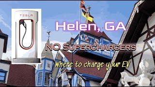 Where to EV charge in Helen Georgia USA [upl. by Lexa]