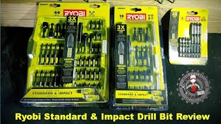 Ryobi Impact Driving Bit Kit Review [upl. by Lalla]