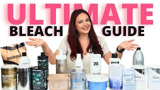 I Tested EVERY Hair Bleach Lightener at Cosmoprof to See Which Bleach is the BEST amp HIGHEST LIFT [upl. by Creight]