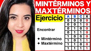 MINTÉRMINOS Y MAXTÉRMINOS  Ejercicio 2 [upl. by Haidebej222]