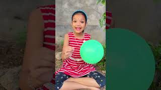 Tom and Jerry Balloon Tricks🎈😂KritikachannelShorts funny video [upl. by Aifas]