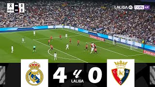 Real Madrid contre CA Osasuna 40  LaLiga 202425  Résumé de Match [upl. by Yorgo180]