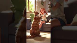 A cat Rescue A Heartwarming Tale of Friendship kitten funny catlover kitty [upl. by Ellon]