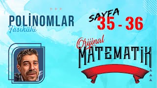 POLİNOM FASİKÜLÜ  sayfa 3536 SonerAkinciMatematik [upl. by Alisa]