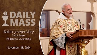 Catholic Daily Mass  Daily TV Mass  November 18 2024 [upl. by Wagner]