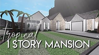 Bloxburg One Story Mansion [upl. by Anne759]