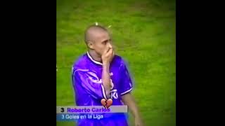 Roberto Carlos Corner goal [upl. by Quenby375]