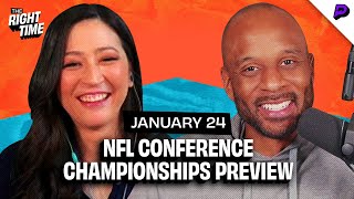 Mina Kimes Helps Preview the NFL Conference Championships  124 [upl. by Ainattirb]