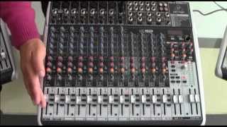 Mezcladores Behringer linea Xenyx Q y QX [upl. by Mari]