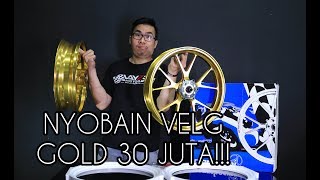 NYOBAIN VELG GOLD 30JT  Marchesini Honda CBR250RR [upl. by Rosel]