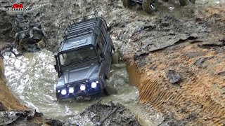 Mudding at Chestnut Ave Scale RC 4x4 offroad trucks [upl. by Chicoine]