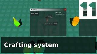 Day 11 I wrote the code to make a crafting system for the game Godot  NhijQuang [upl. by Wimsatt750]