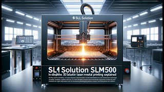 SLM Solution SLM500 InDepth 3D Metal Printing Process  Selective Laser Melting Explained [upl. by Namdor]