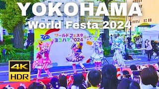 【4K HDR🇯🇵】Precures Shocking Appearance in Yamashita Koen Dori Street [upl. by Forta]