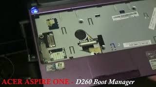 HOW TO ENTER ACER ASPIRE D260 BOOT MANAGER [upl. by Alket]