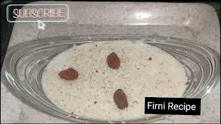 tasty and easy firni recipe ll sweet dessert ll trendingdish trendingvideo [upl. by Adnilev]