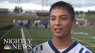 High School Football Team Too Good Nobody Wanted To Play Them  NBC Nightly News [upl. by Anelaj207]