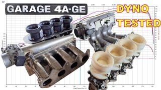 ITBs vs Single throttle inlet manifold  Gold 4age  Garage4age [upl. by Orsino]