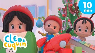 Una Navidad especial y más vídeos navideños para bebés con Cleo y Cuquín [upl. by Vowel]