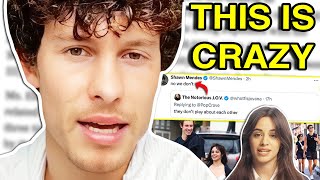 SHAWN MENDES ADDRESSES CAMILA CABELLO DRAMA [upl. by Moclam373]