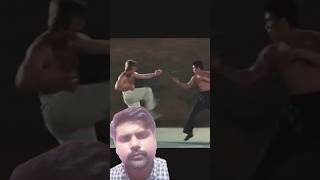 Bruce Lee fight reaction kungfu martialarts fight shorts everyone viralvideo kungfukarate [upl. by Godderd]