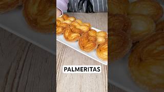 PALMERITAS de Hojaldre receta 2ingredientes [upl. by Reffotsirk]