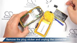 Garmin inReach SE Battery Replacement CS GRS735SL [upl. by Joly817]