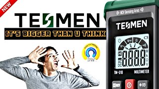 TESMEN TM510 CHEAPO Multimeter Review amp Teardown [upl. by Namzzaj]