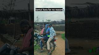 Santal kora for no reason 🤣😂🤣 santhalishorts comedy shorts viral lampotchampot ytshorts [upl. by Balmuth]