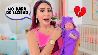 24 HORAS SIENDO MAMÁ SOLTERA DE MI SOBRINA NASYA 😨🍼👶🏻  Karen Bustillos [upl. by Bernelle]