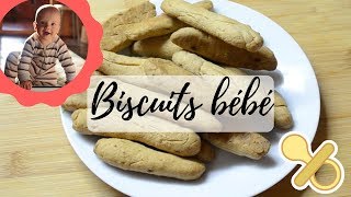 Recette biscuit bébé à partir de 8 mois [upl. by Iaka458]