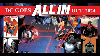 Lets look at DC Comics solicitations for October 2024 Are you ALL IN [upl. by Aliban]