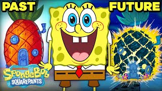 The COMPLETE SpongeBob House Timeline 🍍  SpongeBob [upl. by Lotus]