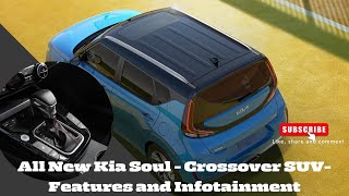 All New Kia Soul 2025  Crossover SUV Features and Infotainment [upl. by Ahseyk]